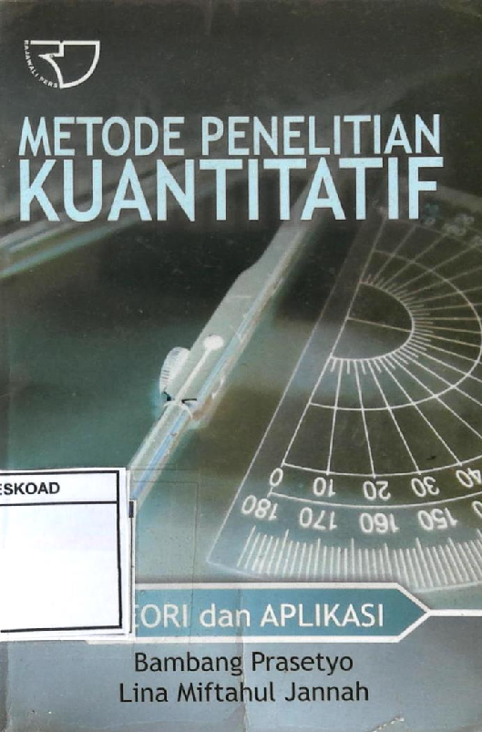 Metode Penilitian Kuantitatif Teori Dan Aplikasi
